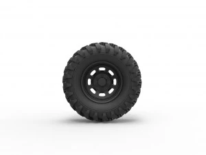 Roda off-road 22 Modelo de Impressão 3D