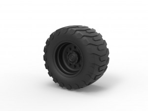 Offroad wheel 23 Modello di stampa 3D