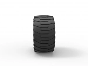 Offroad wheel 23 3D Print Model