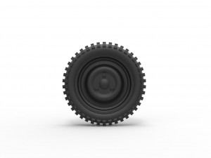 Offroad wheel 24 Modelo de impresión 3D