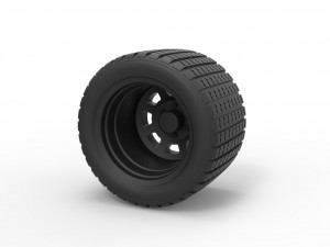 Offroad wheel 26 Model Cetak 3D