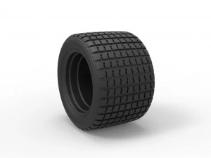 Offroad wheel 26 3D Print Model