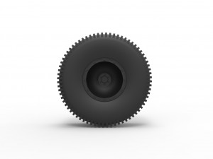 Offroad wheel 28 3Dプリントモデル