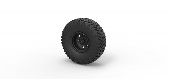 Offroad wheel 29 Modelo de impresión 3D .c4d .max .obj .3ds .fbx .stl .blend 