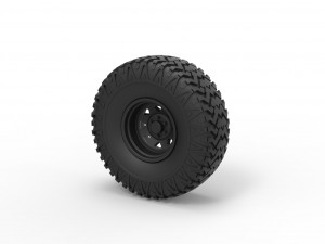 Offroad wheel 29 Model Cetak 3D