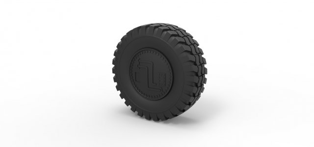 Offroad wheel 30 Modello di stampa 3D .c4d .max .obj .3ds .fbx .stl .blend 