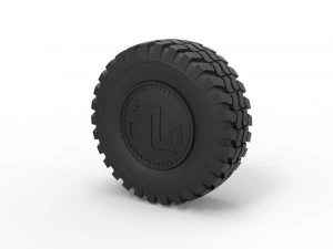 Roda offroad 30 Modelo de Impressão 3D