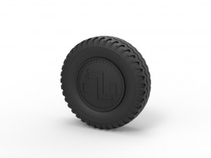 Offroad wheel 31 3D Print Model