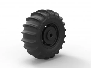Rear wheel for dune buggy 3D Print Model