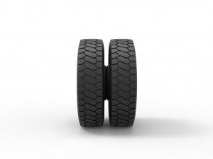 Rear wheel from truck Model Cetak 3D