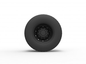 Rear wheel from truck Model Cetak 3D