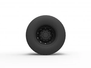 Rear wheel from truck 3D Print Model