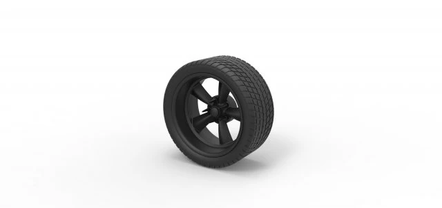 Sport wheel 3 3D Print Model .c4d .max .obj .3ds .fbx .stl .blend