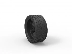 Sport wheel 3 3D Print Model