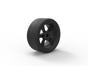 Sport wheel 3 3D Print Model