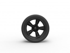 Sport wheel 3 3D Print Model