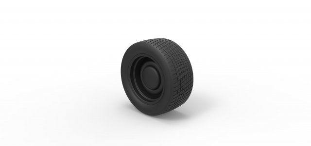 Sport wheel 5 3D-Druckmodell .c4d .max .obj .3ds .fbx .stl .blend 