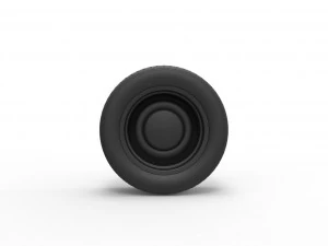 Sport wheel 5 3D Print Model