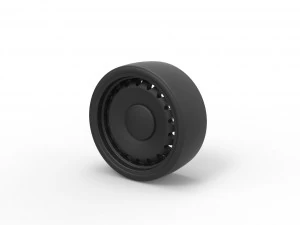 Roda esportiva 6 Modelo de Impressão 3D