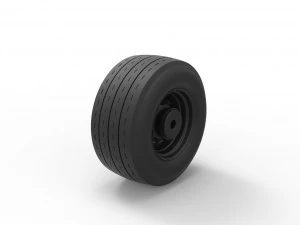 Sport wheel 7 3D Print Model