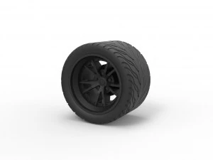 Ruota sportiva 8 Modello di stampa 3D
