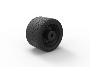 Sport wheel 8 Model do druku 3D