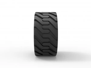 Twheel from front loader 3D Print Model