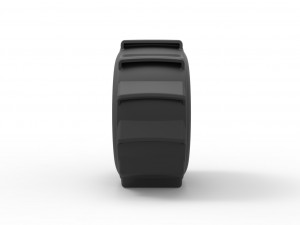 Wheel for mud drag racing 3Dプリントモデル