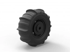 Wheel for sand 3D Print Model