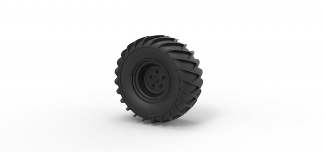 Wheel for snow Modèles 3D en vedette .c4d .max .obj .3ds .fbx .stl .blend 