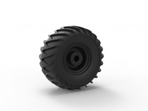 Wheel for snow Modèles 3D en vedette