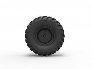 Wheel for snow Modèles 3D en vedette