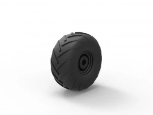 Wheel from argo 3D Print Model