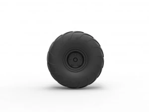 Wheel from argo 3D Print Model