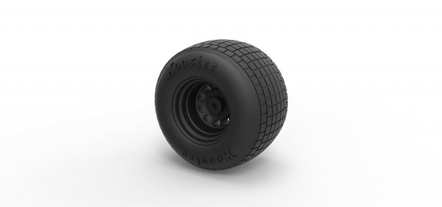 Wheel from batpod 3D 打印模型 .c4d .max .obj .3ds .fbx .stl .blend 