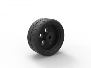 Wheel from hoonicorn rtr 3D Print Model