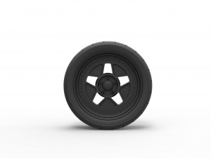 Wheel from hoonicorn rtr 3D Принт Модель