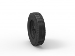 Wheel from old school formula one 3Dプリントモデル