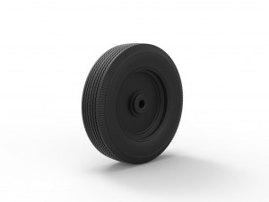 Wheel from old school formula one 3Dプリントモデル