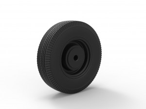 Wheel from retro car 3D-printmodel