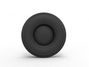 Wheel from retro car 3D-printmodel