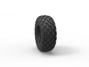 Wheel from roller-compactor 3D Print Model