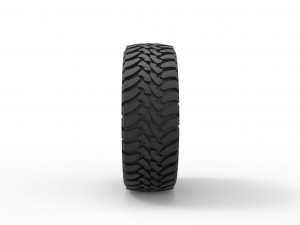 Wheel of trophy truck Modello di stampa 3D