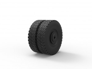 Double wheel 2 3D 打印模型
