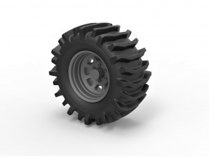 Offroad wheel 32 Model do druku 3D