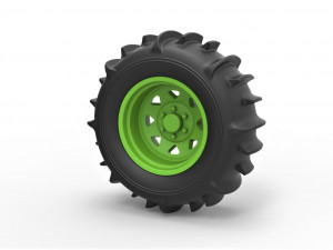 Rear wheel for dune buggy 4 3D 프린트 모델