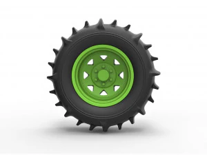 Rear wheel for dune buggy 4 3D Print Model