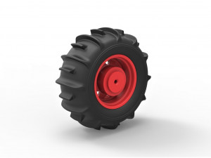 Rear wheel for dune buggy 3 Model Cetak 3D
