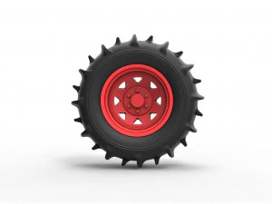 Rear wheel for dune buggy 3 3D Print Model