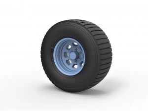 Offroad wheel 33 3D Print Model